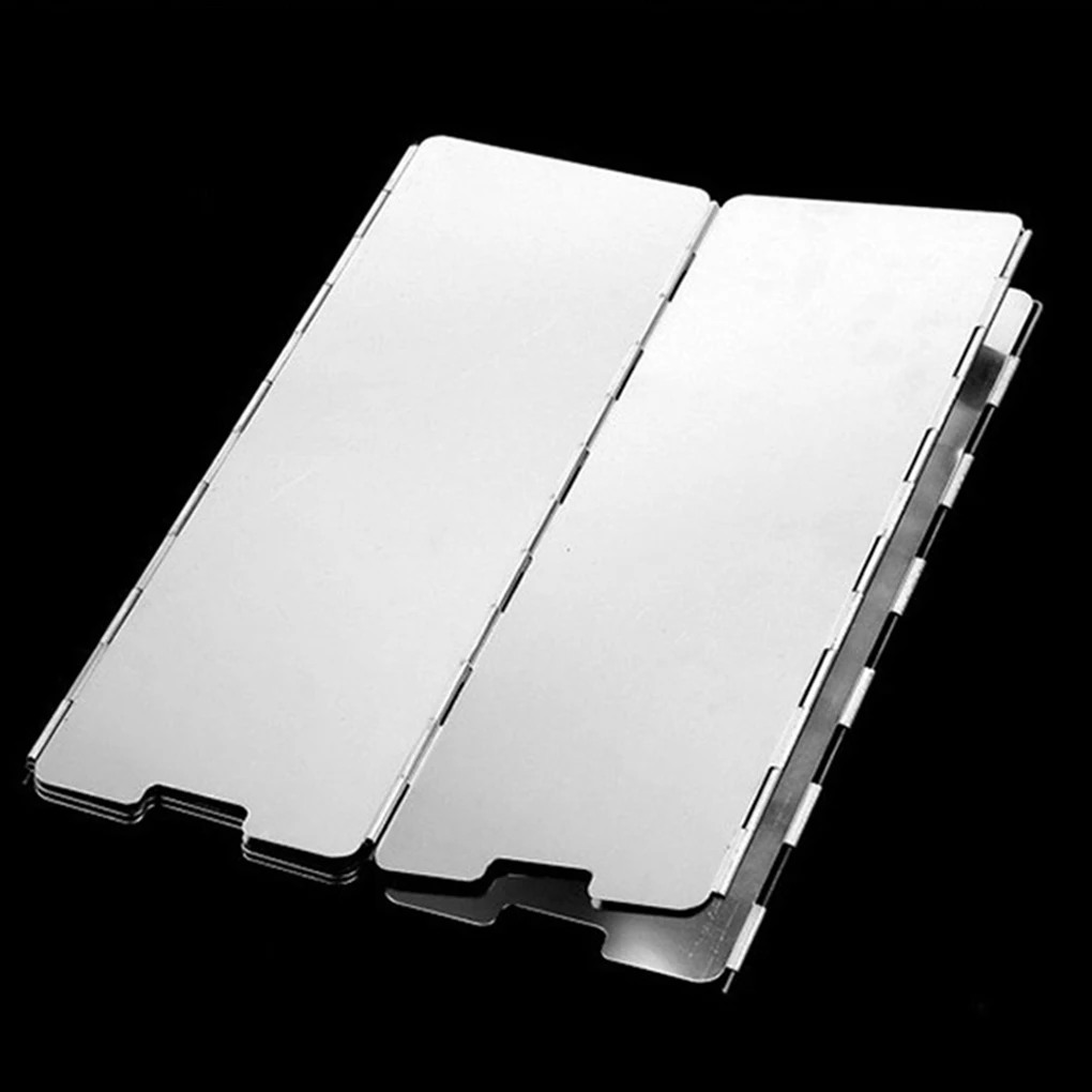 

Уличная газовая плита, складная ветрозащитная горелка для кемпинга и приготовления пищи, 15 тарелок, алюминиевый сплав, для пикника