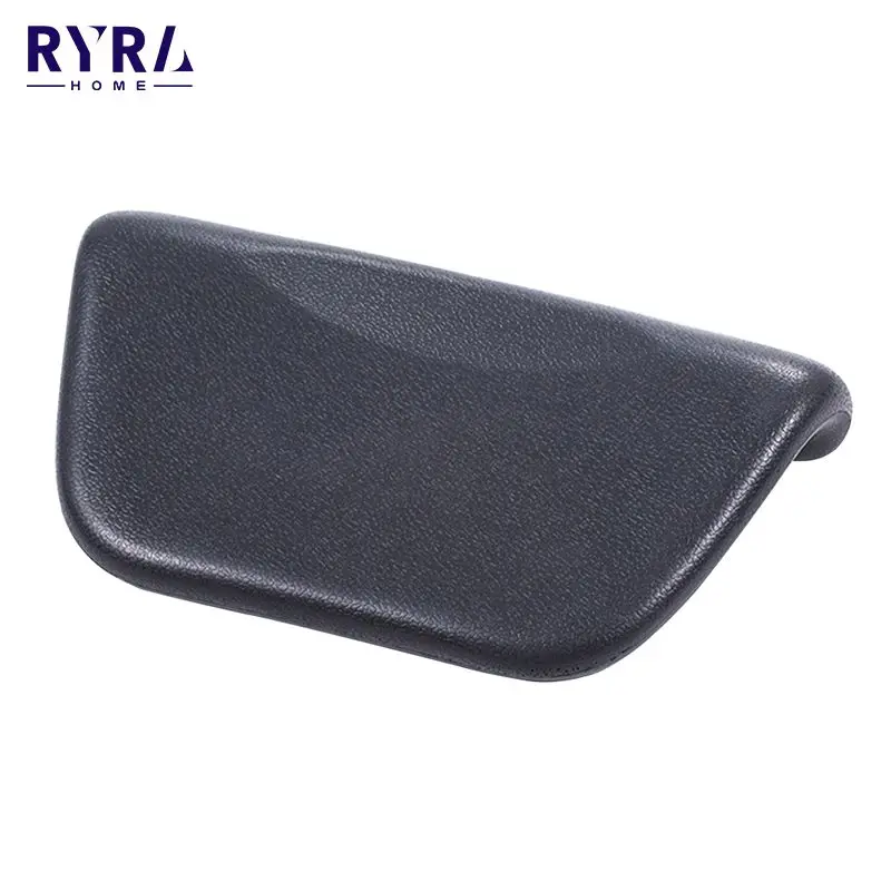 Spa Bath Tub Pillow PU Bath Cushion With Non-Slip Suction Cups Ergonomic Home Spa Headrest For Relaxing Head Neck Back