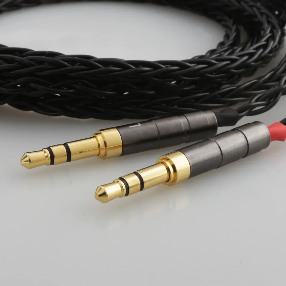 HiFi Audiocrast 8-жильный кабель для наушников Denon AH-D600 D7100 Hifiman Sundara Ananda HE1000se HE6se he400