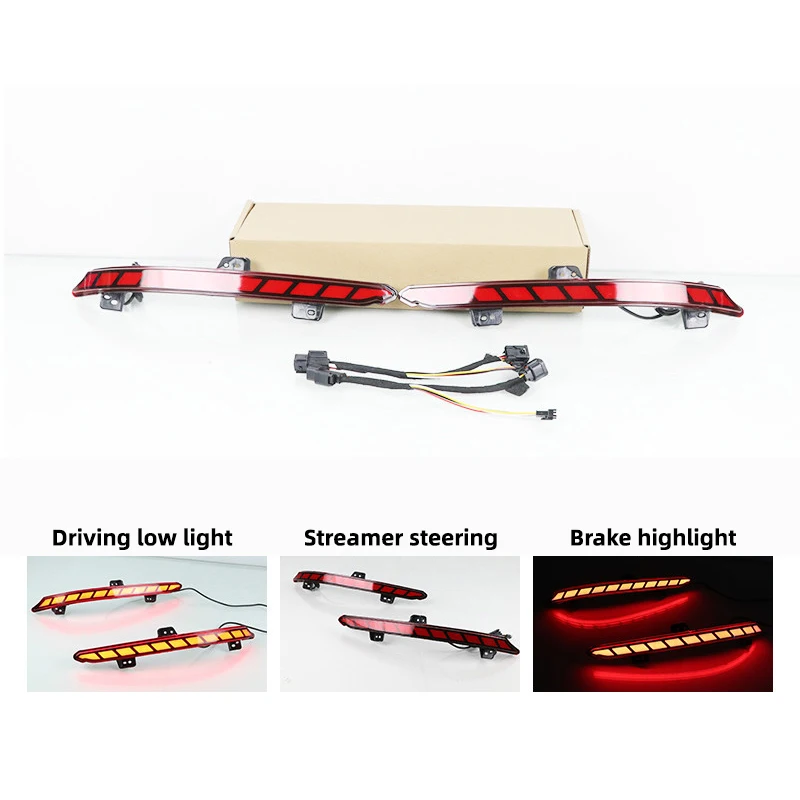 2 шт. светодиодный льные светодиодные лампы для заднего бампера Honda Accord Inspire 2018 2019 |