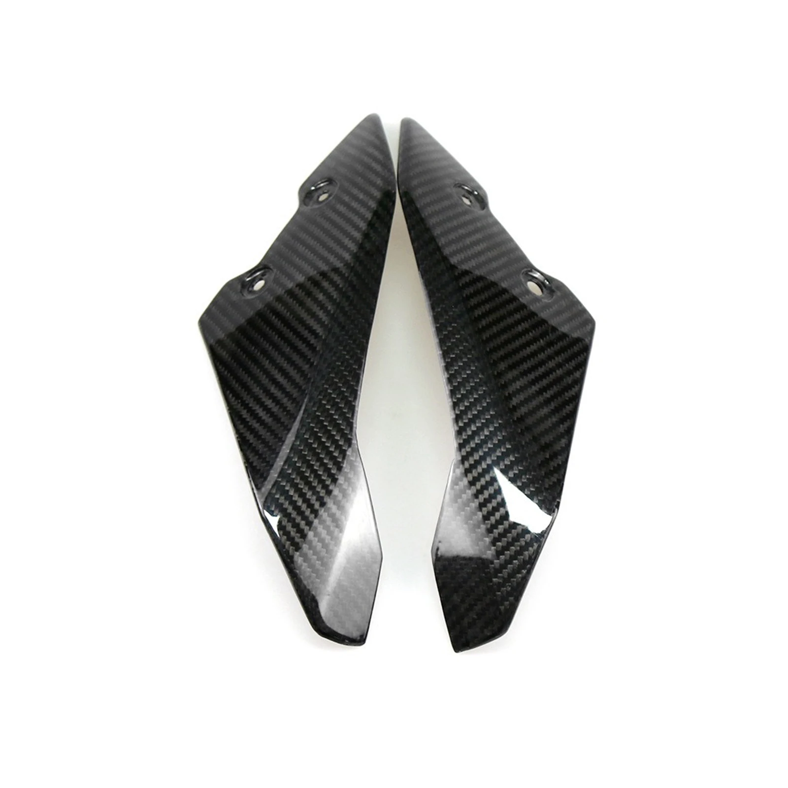 Обтекатель боковой панели ветрового стекла из углеродного волокна для 16-19 Yamaha MT-10