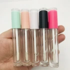 Новинка, 1 шт., 5 мл пустые пластиковые тюбики для блеска для губ, круглые тюбики для бальзама для губ сделай сам, образцы помады, пустые многоразовые флаконы, косметические контейнеры