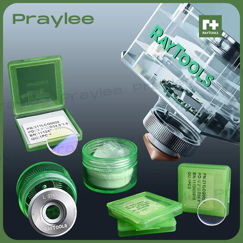 

Оригинальная защитная линза для лазера Raytools 27,9x4,1, защитное стекло Lente 37x7, защитное стекло для лазера 211lcg0037 1064 нм