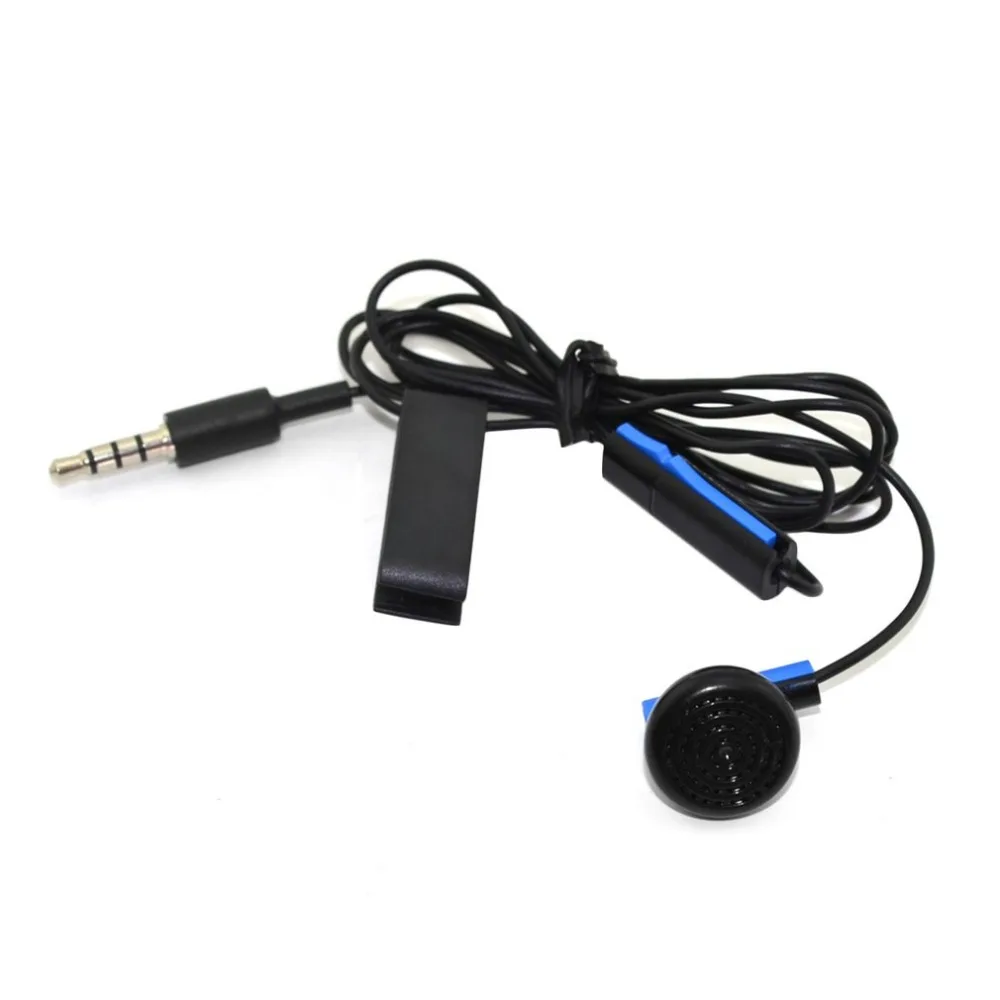 Купи For PS4 Gaming Earphone Joystick Controller Earphones Replacement For Sony For PlayStation 4 With Mic With Earpiece Clip за 107 рублей в магазине AliExpress