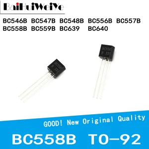 50PCS/Lot BC546B BC547B BC548B BC549B BC556B BC557B BC558B BC559B BC639 BC640 TO-92 Triode Transistor New Good Quality Chipset