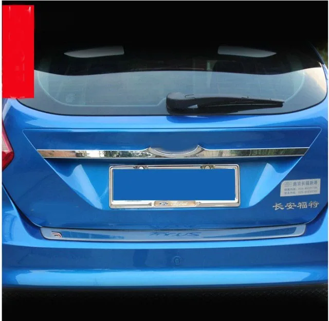 

Rear Bumper Sill/Protector trunk cover up trim for Ford focus Hatchback 2012