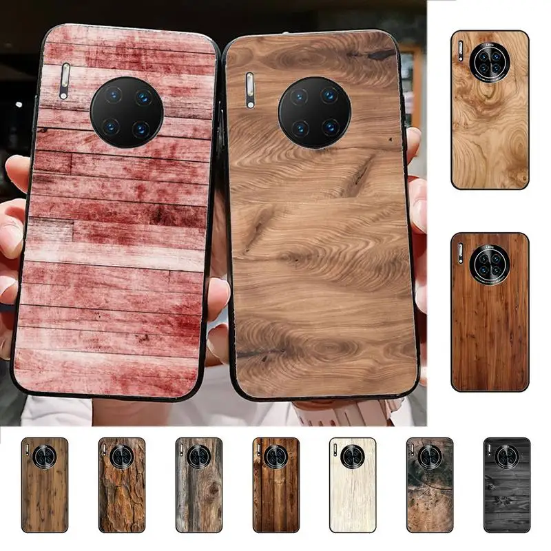 

Wood textures Phone Case for Huawei Mate 20 10 9 40 30 lite pro X Nova 2 3i 7se