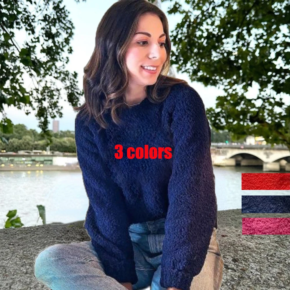 

Women Sweater High Quality Winter Pullover Popular Brand High End Product Female Outfit Winter and Aumtumn