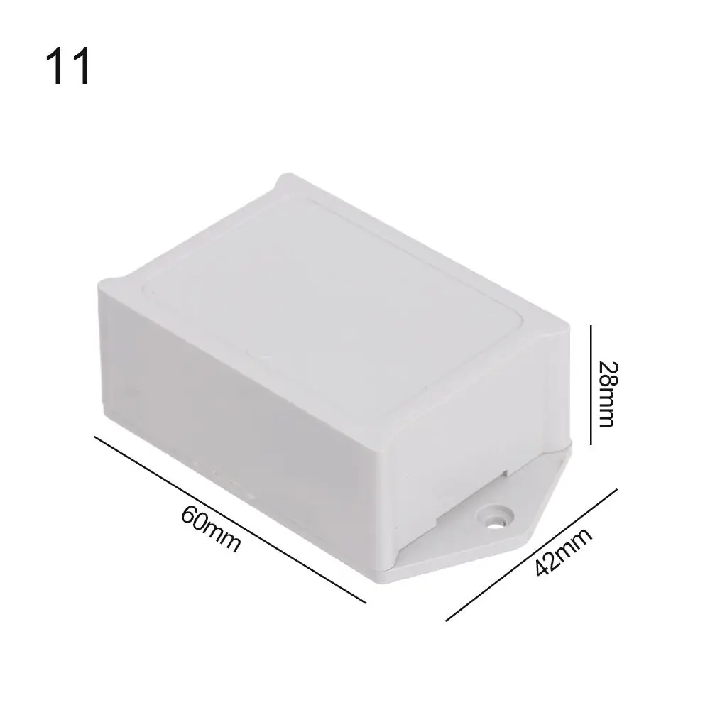 

Пластиковый бокс для электронных проектов черного/белого цвета