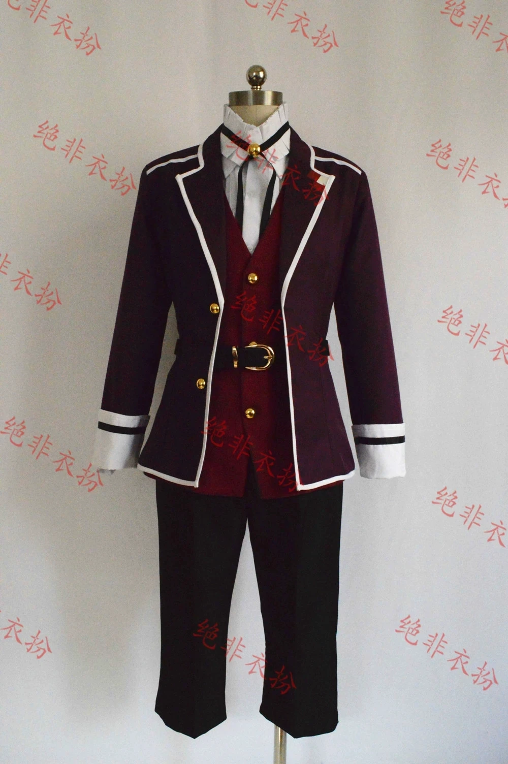 Cos-Mart Game DIABOLIK LOVERS Cos Sakamaki Raito Cosplay Costumes Anime Fashion Uniform Suit Full Set