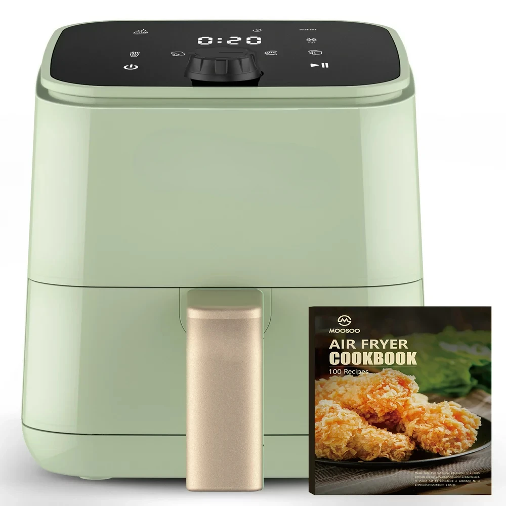 

Air Fryer, Touchscreen Panel, 8 Preset Modes, Air Fryer Cookbook