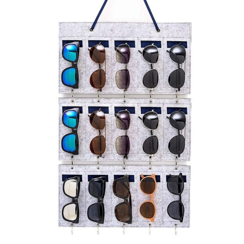 

Versatile Eyeglasses Storage Solution Felt Glasses Stand Holder Accessory