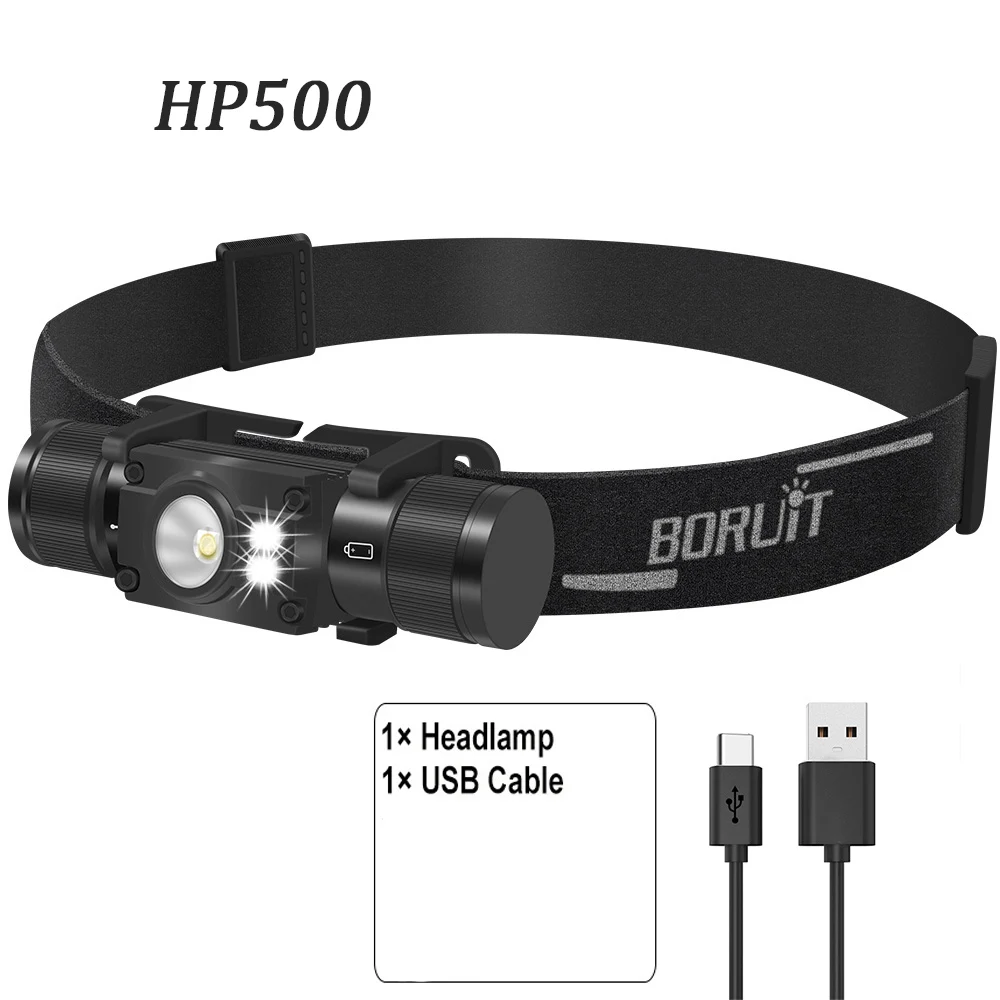 

BORUiT HP500 налобный фонарь