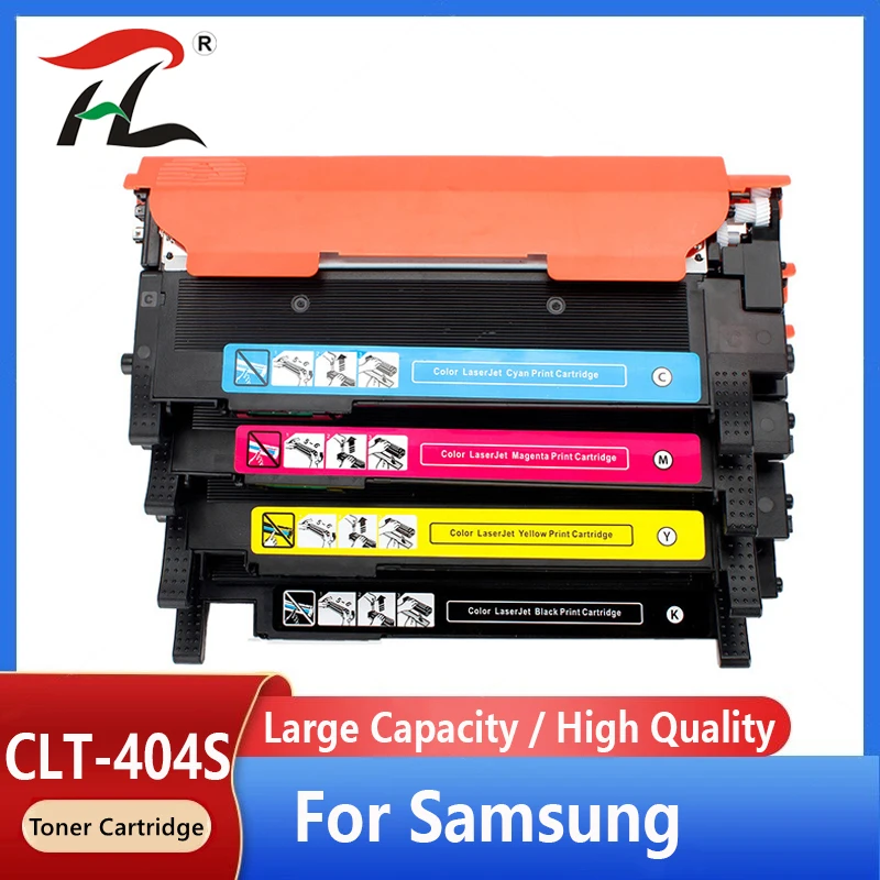 

Compatible Toner Cartridge CLT-K404S M404S C404S CLT-Y404S 404S For Samsung C430W C433W C480 C480FN C480FW C480W Printer