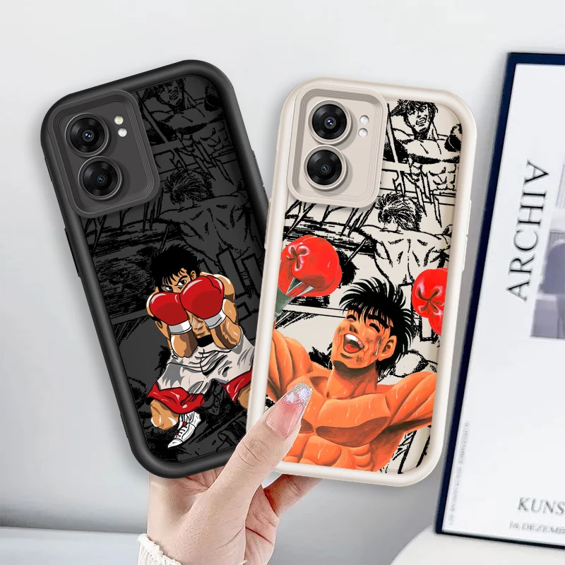 Hajime No Ippo комикс крутой глаз лестница для OPPO Find X5 X3 A58 A57 A55 A53 A54 A92 A74 A78 A98 A16 A94 A76 A72 5G