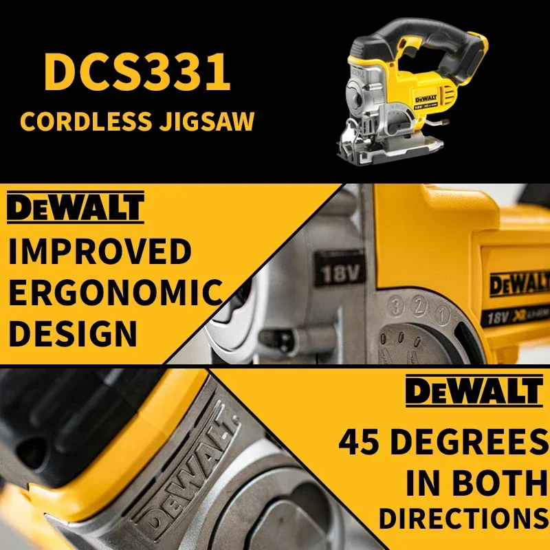 Dewalt Беспроводная ножовочная пила DCS331 18 в/20 в макс. Электроинструмент 3000SPM