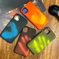 ins thermochromic phone case for iphone 13 12 11 pro x xr xs max mini se 2020 anti scratch shell