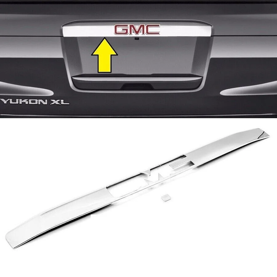 

For 2015-2020 GMC Yukon+XL Chrome Upper Liftgate Tailgate Handle Cover Trim