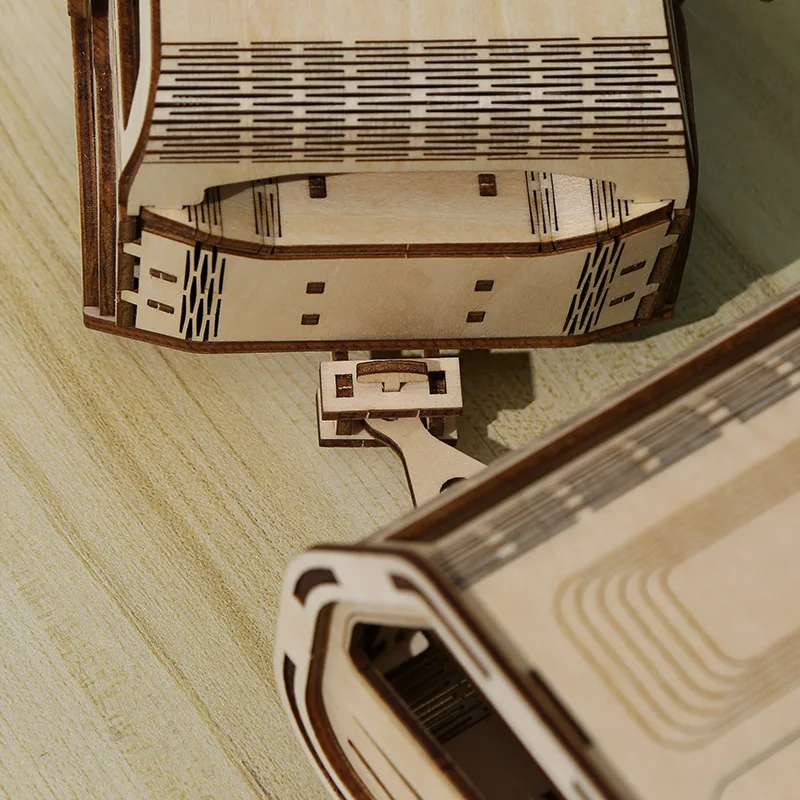 Трехмерный 3D пазл-головоломка сборные игрушки DIY креативный трейлер RV пазл