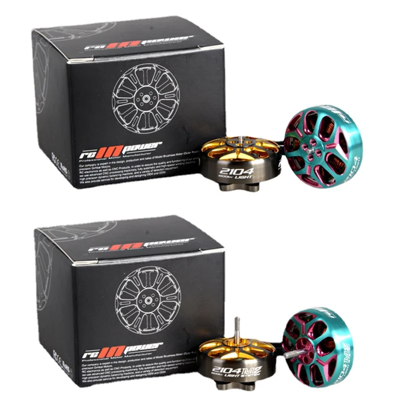 4 шт. RCINPOWER GTS V3 2104T 2104 M2 3000KV 4S 1800KV 6S бесщеточный двигатель для радиоуправляемых FPV гоночных беспилотных летательных аппаратов DIY запчасти
