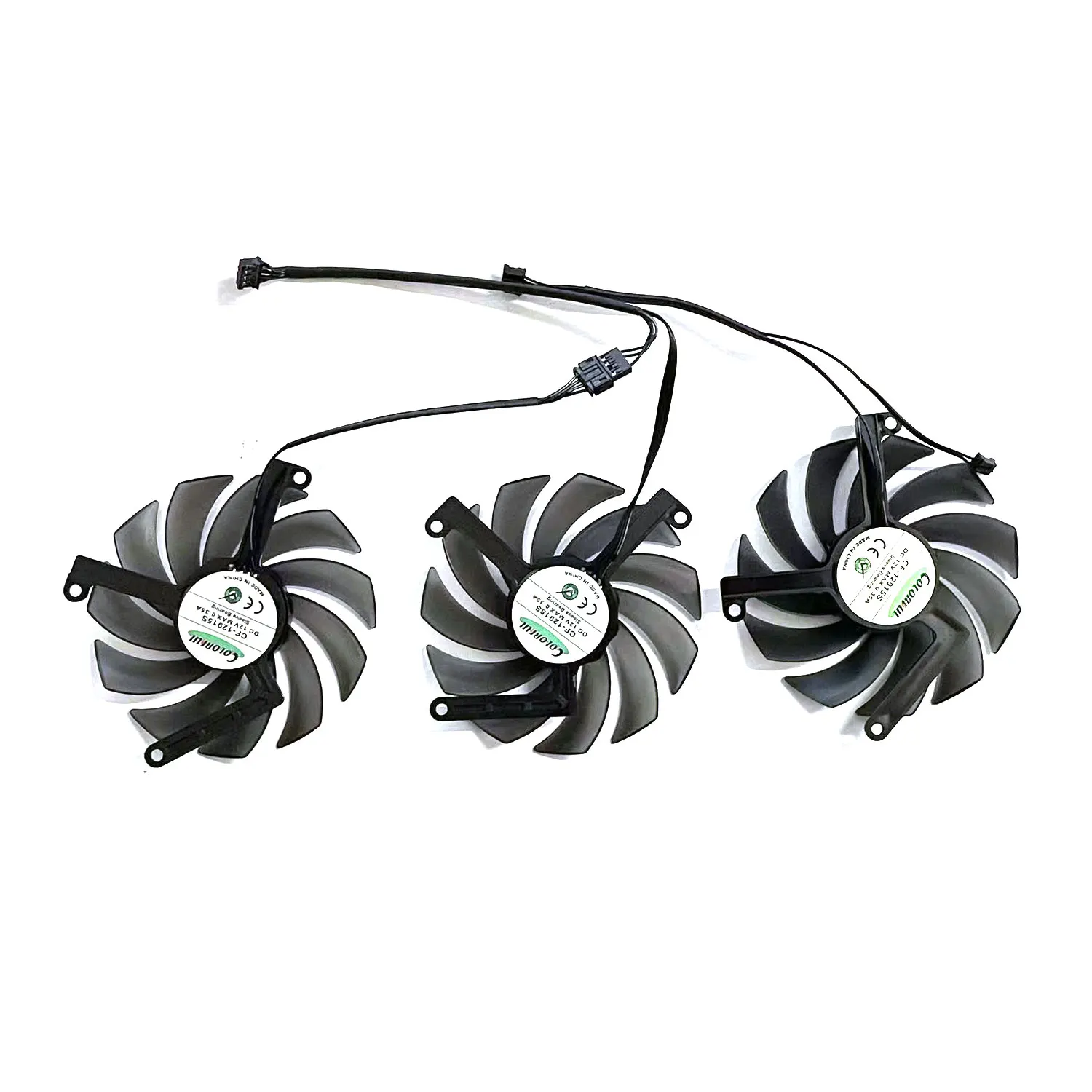 Совершенно новый вентилятор графического процессора 85 мм 4PIN CF-12915S RTX3080TI 3090 для