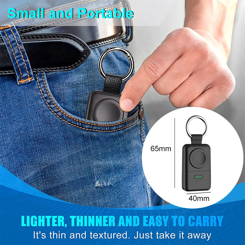 charger for apple watch 7 type c portable 1400mah magnetic wireless charging for apple watch 6 5 4 3 iwatch usb charger raugee free global shipping