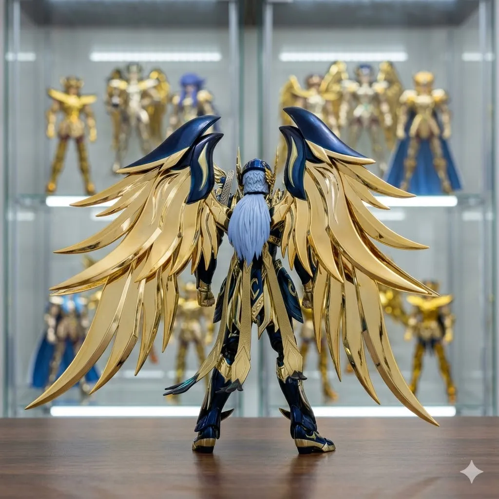 Фото В наличии: Коллекционная фигурка Saint Seiya ToyPoint Odin Object Throne EXM Myth Cloth Metal Armor Diecast, подарок №2