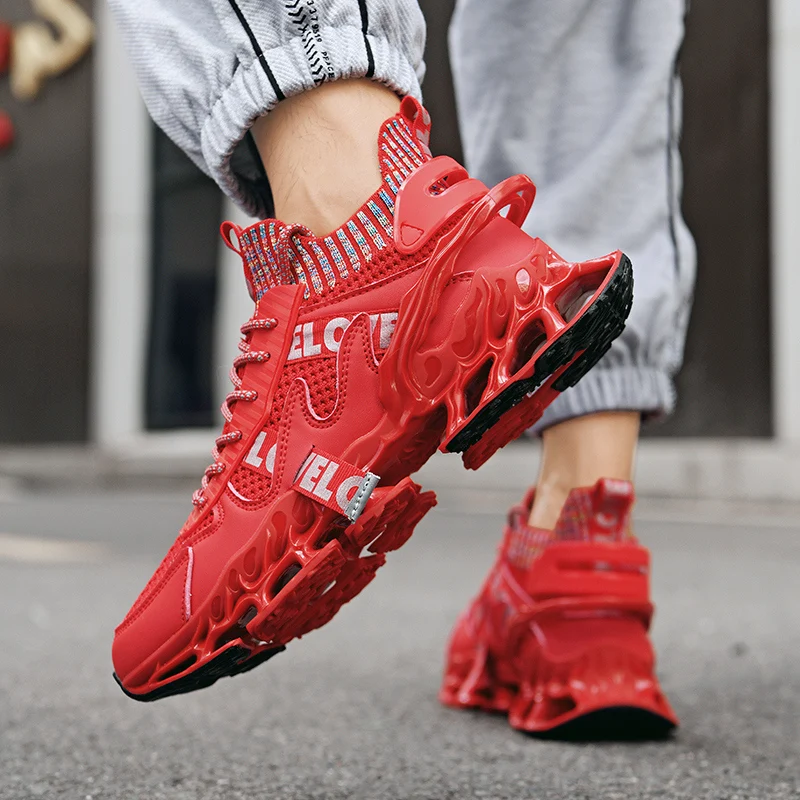 Мужская обувь кроссовки мужская роскошная трендовая повседневная дышащая для