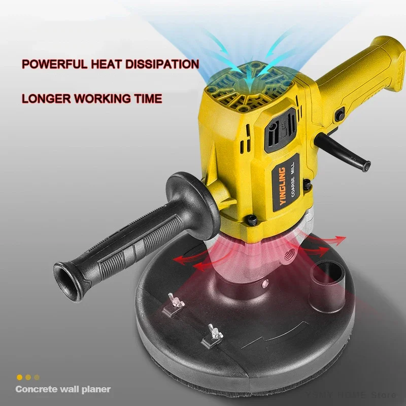 2600 Вт Полировально-шлифовальный станок для сглаживания стен 220 В шлифовальный