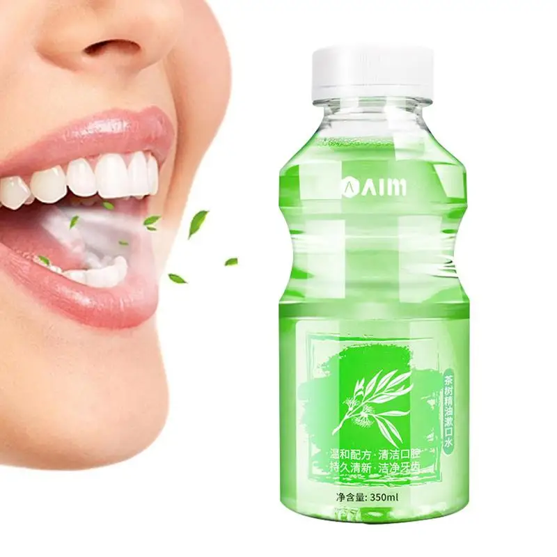 

Alcohol-Free Mouthwash Mouthwash To Remove Dentals Calculus 350ml Natural Fresher Tea Tree Oil Mouthwash For Bad Breath Dentals