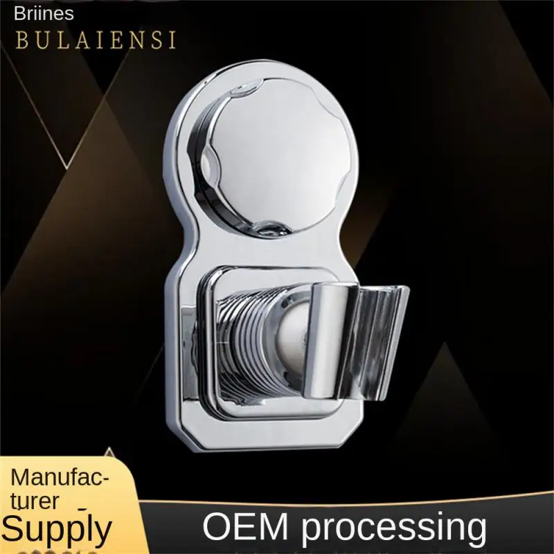 

Modern And Simple Perforation-free Shower Seat Bathroom Adjustable Shower Bracket Abs Suction Cup Type