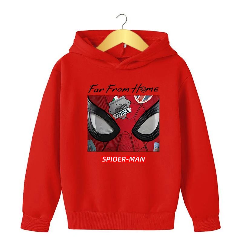 

Spiderman Marvel- Kids Tracksuit Charm Boys Girls Hoodie Clothes Set Superhero Hoodie Pants Set Kids Sweatshirt New 2023