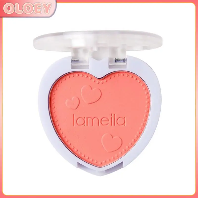 

ELECOOL Peach Blush Pallette For Face Contour Long Lasting Blusher Korean Cosmetics Soft Natural Powder Makeup Set Maquiagem