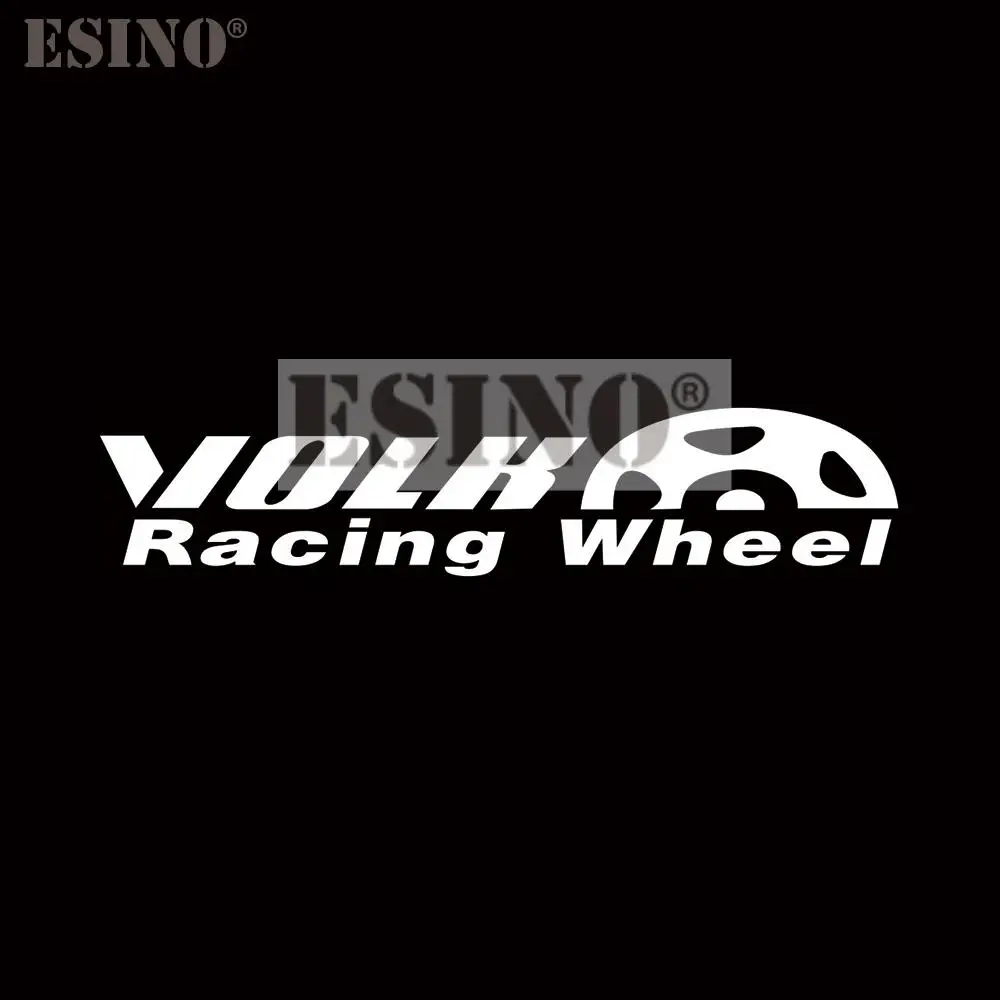 Стайлинг автомобиля креативное гоночное колесо Volk ПВХ 3D резьба авто наклейка
