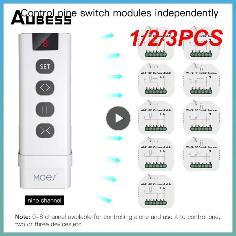 

1/2/3 шт., беспроводной переключатель с пультом ДУ