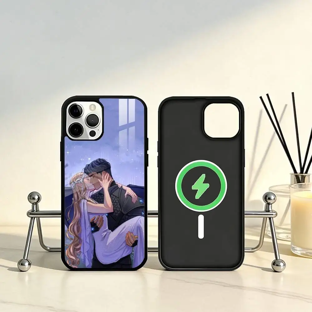Фото Чехол для телефона Acotar Court M-Mist And Fury для iPhone 17, 16, 15, 14, 13, 12, 11 Plus, Pro Max с магнитным креплением для беспроводной зарядки Magsafe. №5