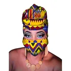 Головной платок Bintarealwax, с принтом Анкара, женский, Классический головной убор, в африканском стиле, WYB413