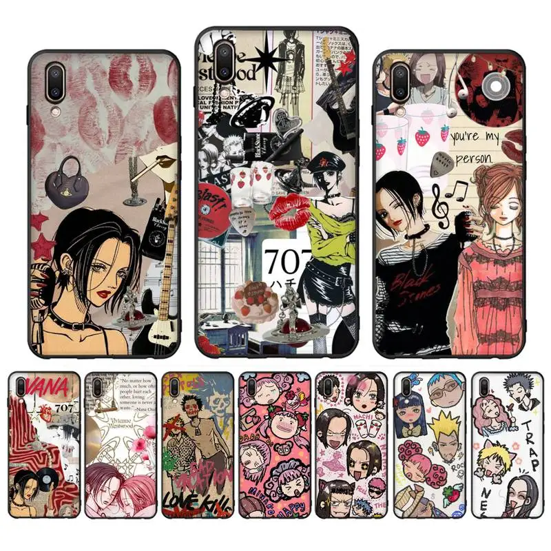 

Nana Osaki Anime Phone Case for Samsung A51 A30s A52 A71 A12 for Huawei Honor 10i for OPPO vivo Y11 cover