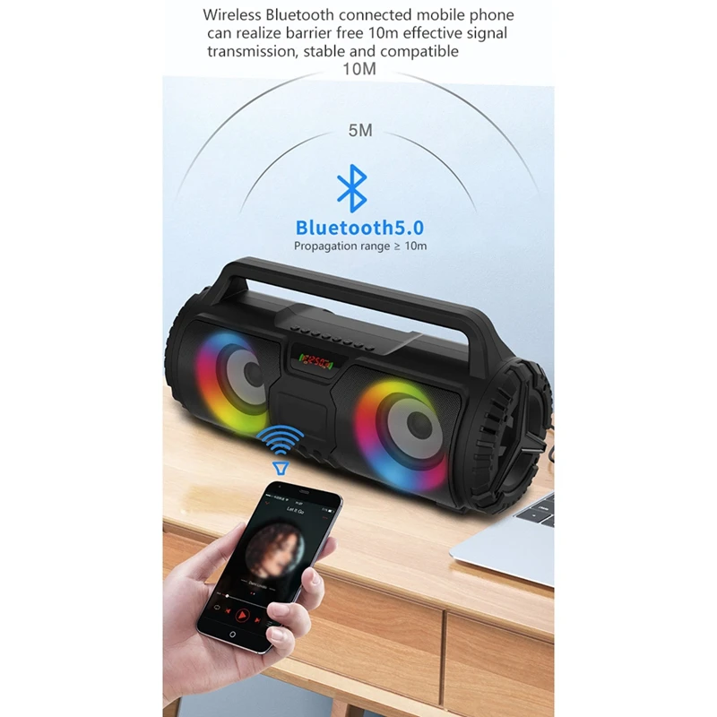 B88 Многофункциональная портативная Bluetooth-Колонка для улицы USB беспроводная