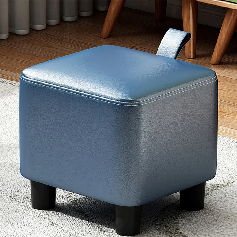 Modern Small Shoe Stool Modern Design Protable Chair Living Sofa Footrest Step Stool Protable Repose Pied Modern Furniture Home