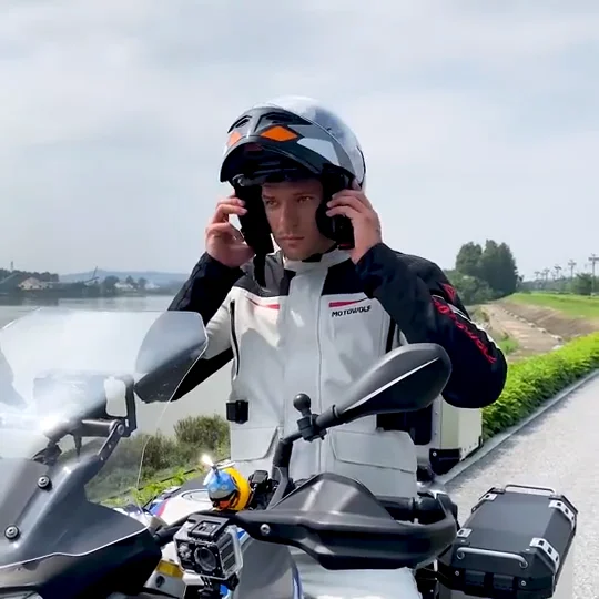 

2022MOTOWOLF зимняя теплая мотоциклетная куртка, супер пальто, мотоциклетные куртки с защитой CE