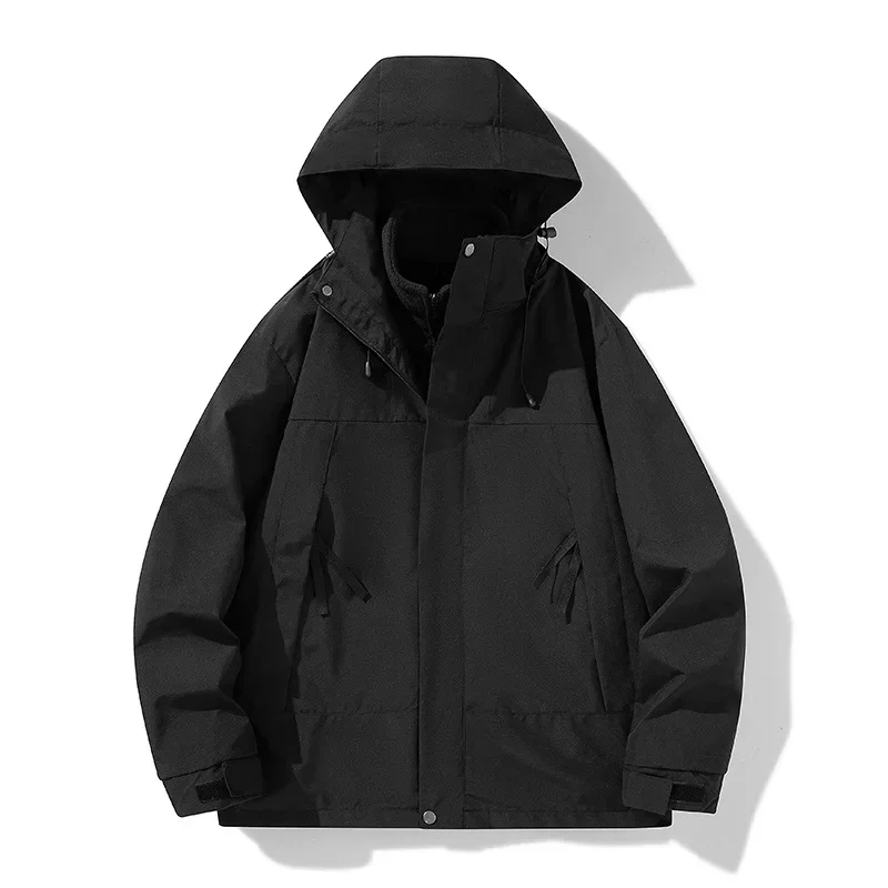 2024 осенняя уличная куртка комплект из 2 предметов мужская модная повседневная