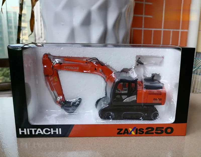 Масштаб 1:50 ZAXIS200 ZX210 ZX250 Hitachi EFI Инженерная модель экскаватора из сплава литая