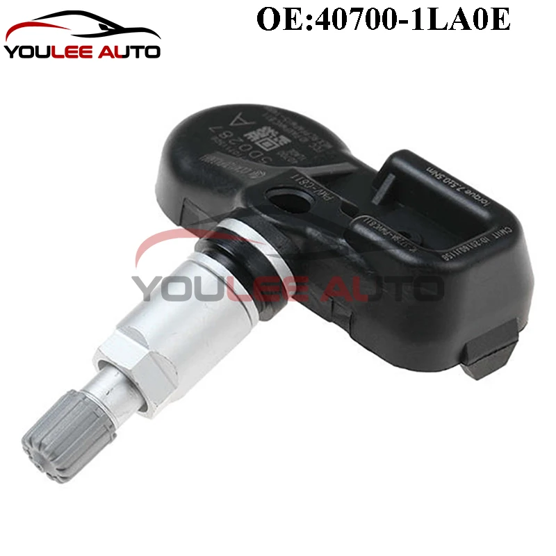 4шт 40700-1LA0E 407001 LA0E PMV-C811 Датчик давления в шинах TPMS для Nissan 370Z Cube Juke Leaf Quest Infiniti EX35 FX35