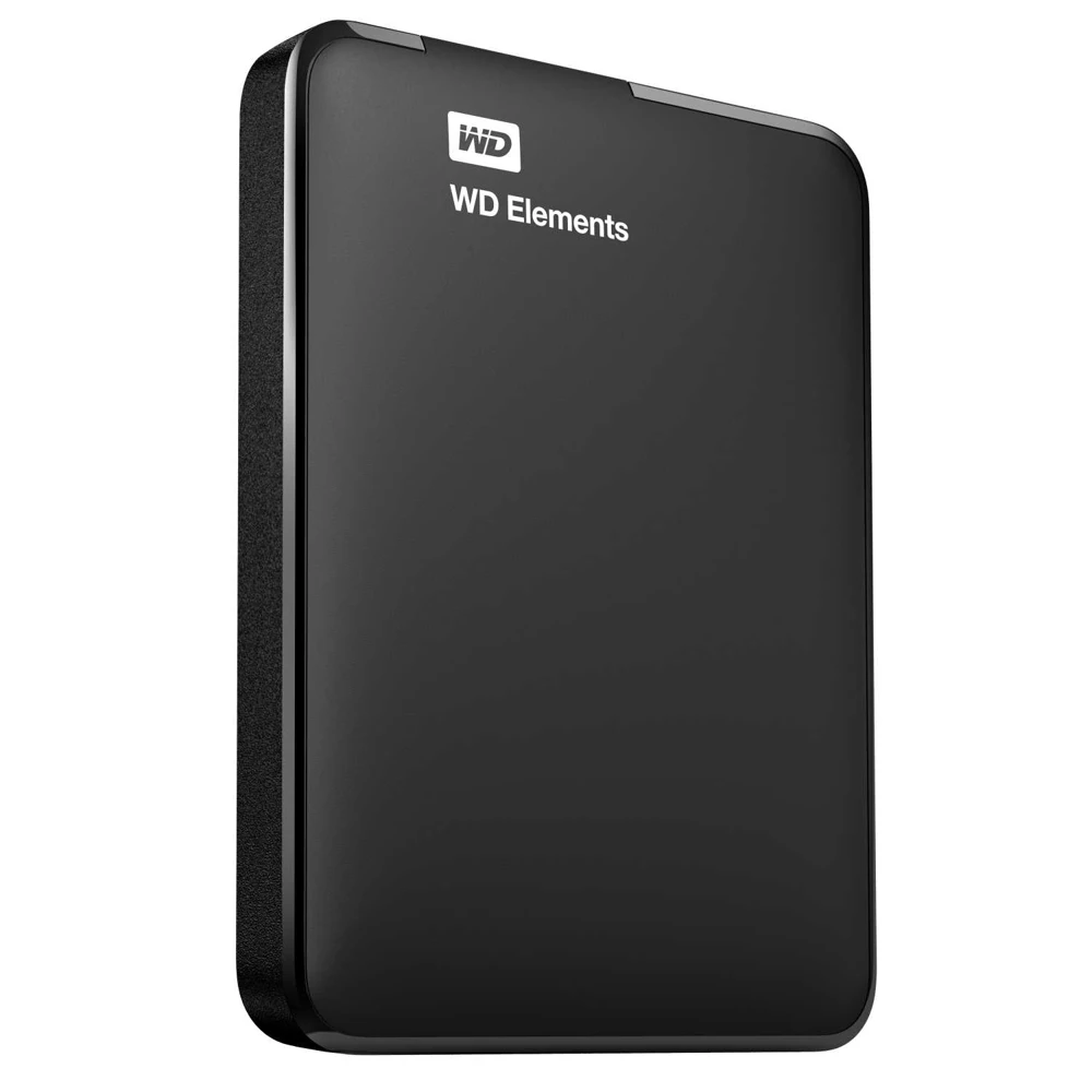 Жёсткий диск Western Digital Elements Portable внешний WDBU6Y0040BBK-WESN 4ТБ 2.5" 5400RPM USB 3.0 черный C6B -