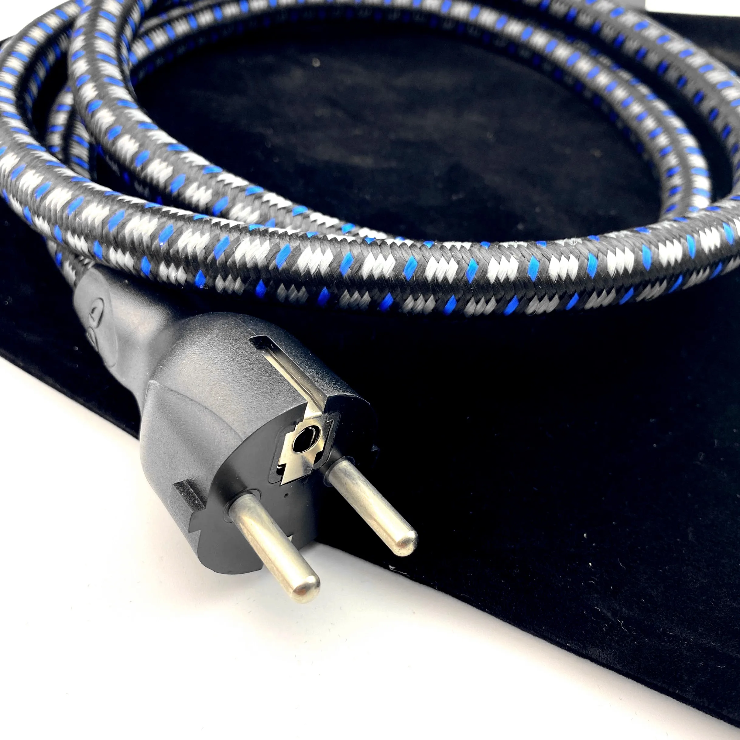 High quality NRG 4 HIFI Audio Power Cable Power Cord US & EU Schuko Plug 2.0m/6.6ft