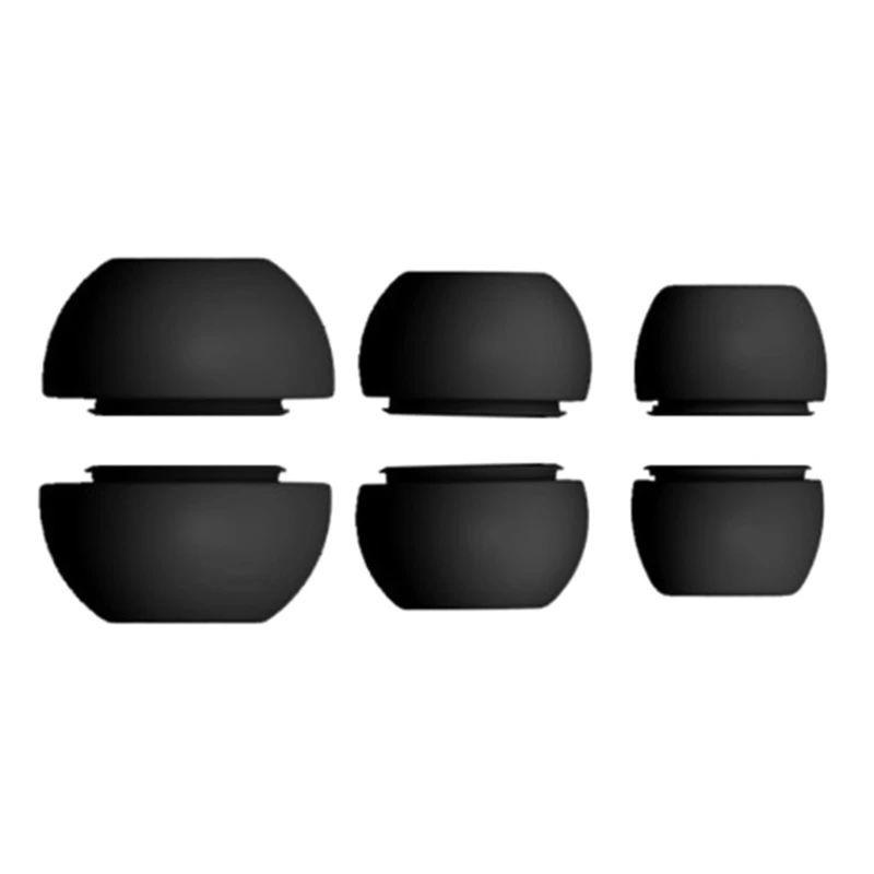 

Soft Silicone Earcap Earbuds Earphone Earplug Cover for Airpods Pods Pro 3 Earphone Eartip Ear Caps Ear Tips