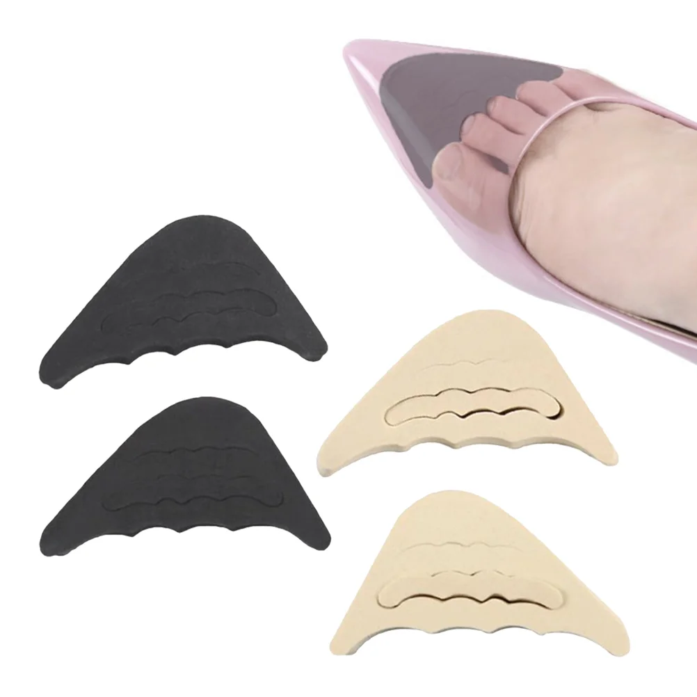 

2 Pairs of Adjustable Forefoot Insoles Foot Pad High Heel Protectors for Women Girls