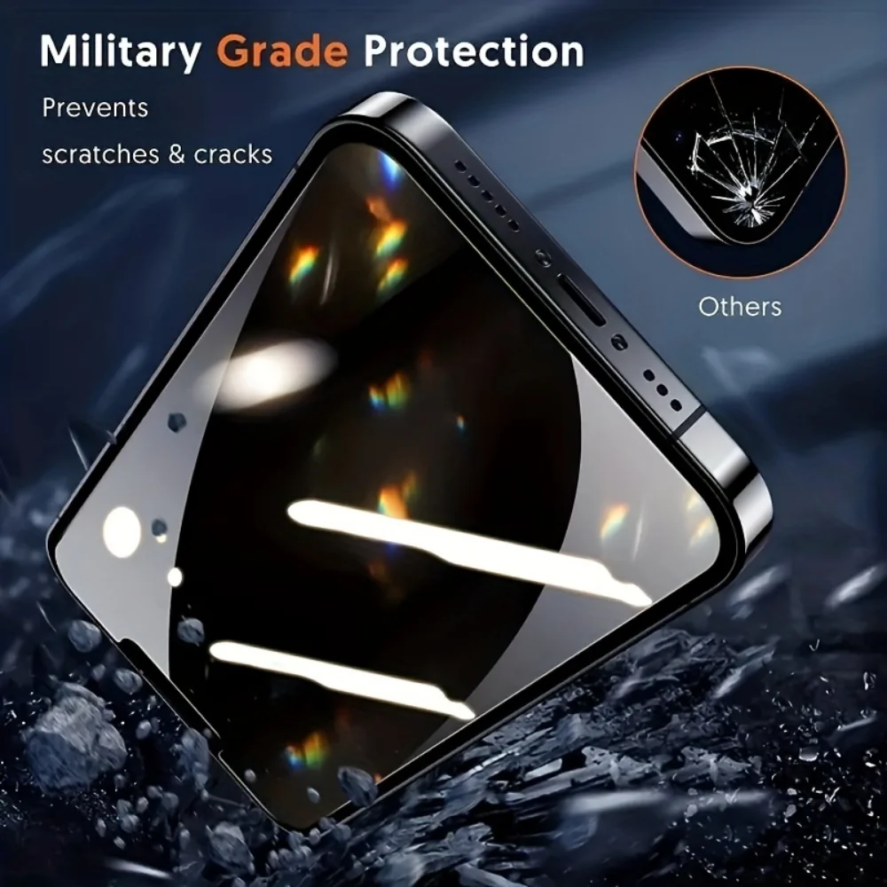 2Pcs Privacy Film For IPhone 11 Screen Protector IPhone 14 13 Pro Max XR 7 8 Plus XS X 12 13 Mini Peeping Tempered Glass