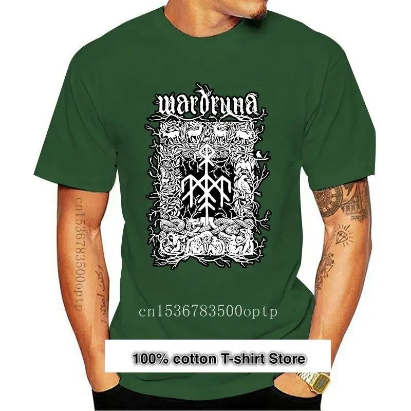 Camiseta de Nordik Folk Wardruna, camiseta divertida Harajuku, nueva